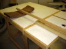 Marking headrest arcs with trammel